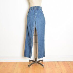 vintage 80s mens jeans BIG YANK denim straight leg 31x31 blue jeans M